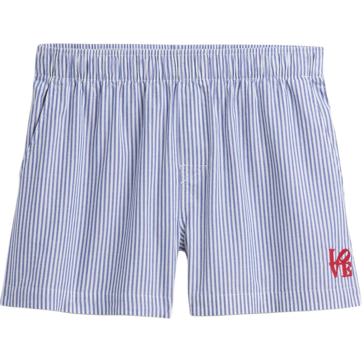 Шорты повседневные женские GAP Blue Stripes