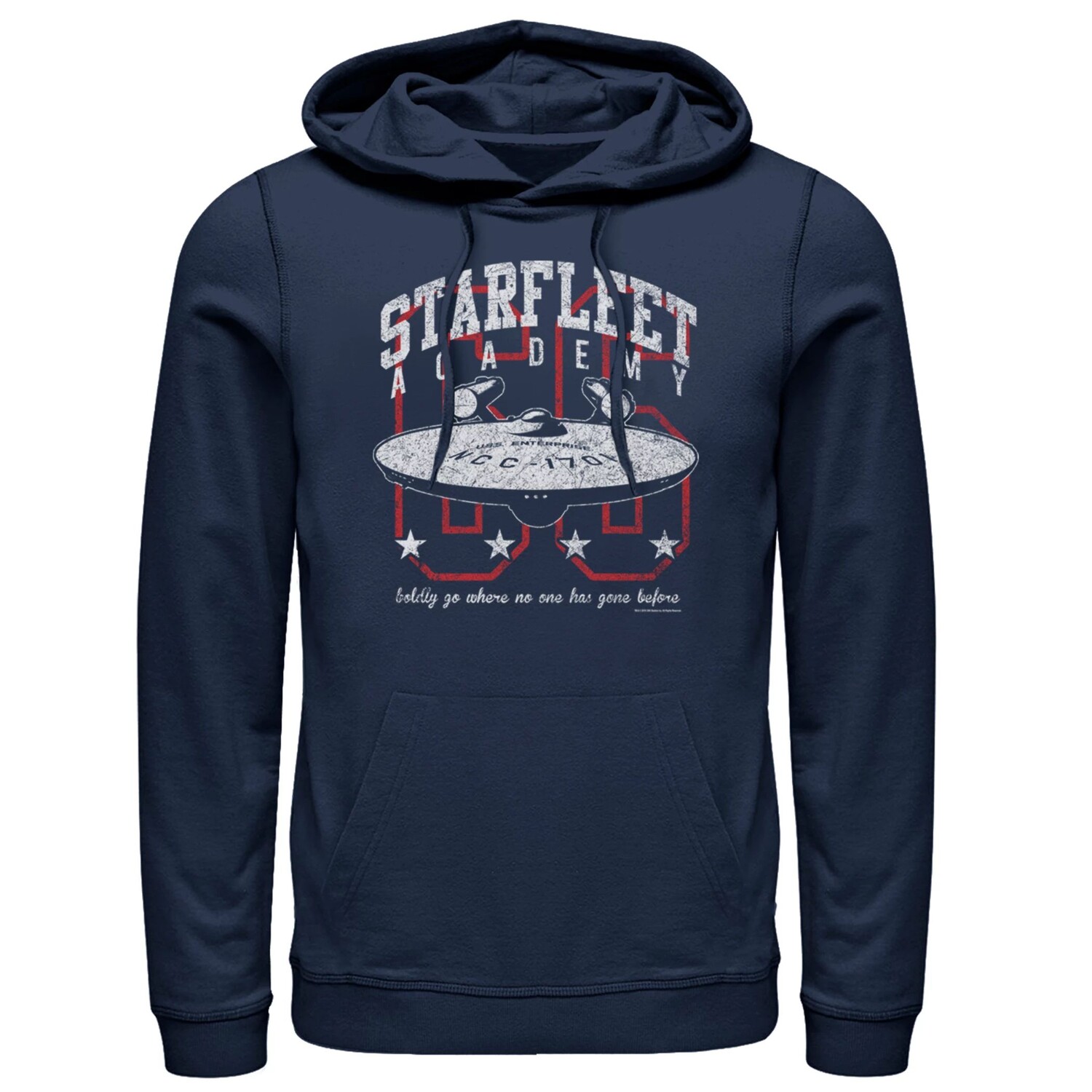 

Мужская толстовка с рисунком Star Trek Starfleet Academy Licensed Character