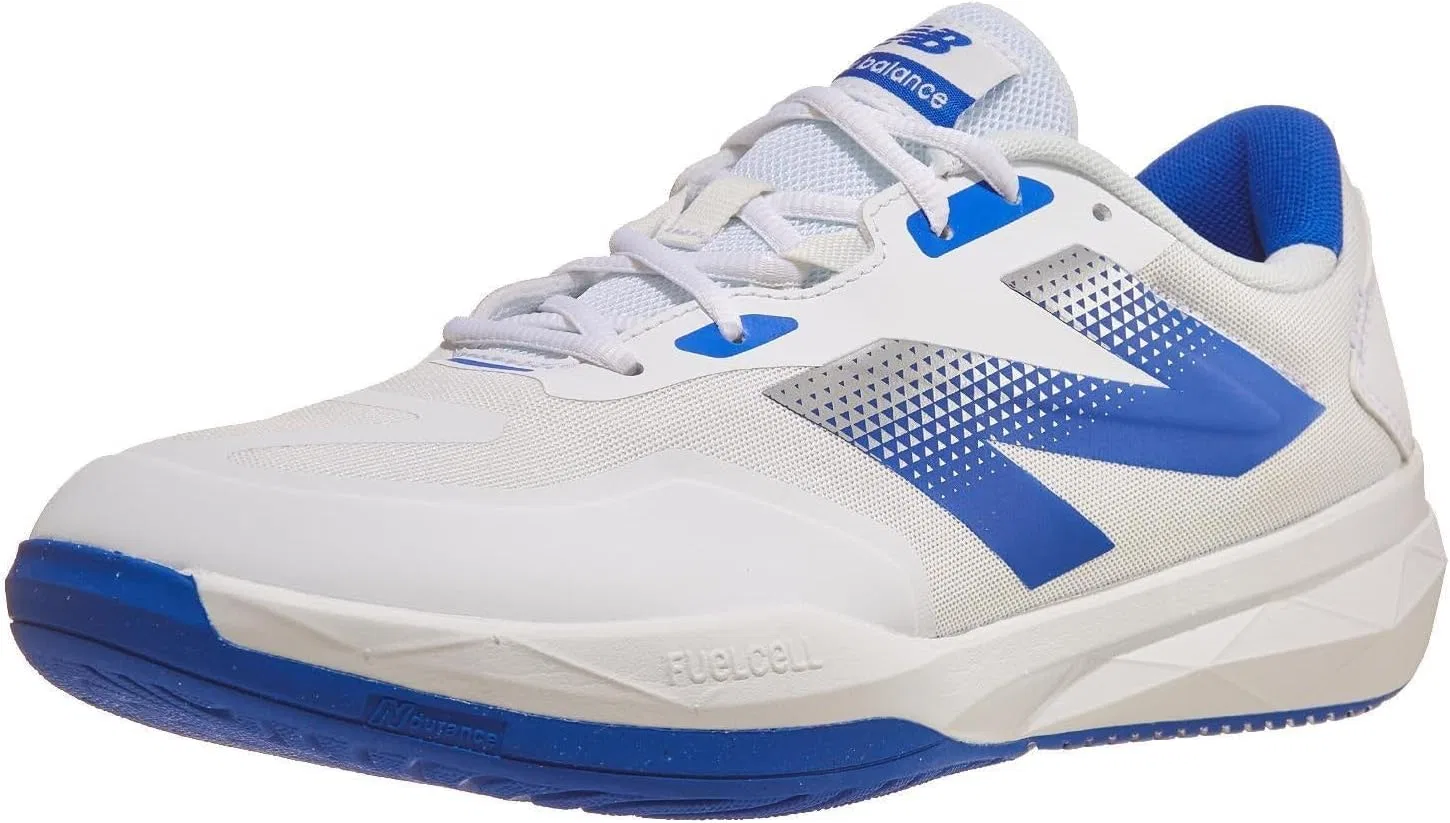 Мужские кроссовки для пиклбола New Balance 796v4, White/Blue Gemstone