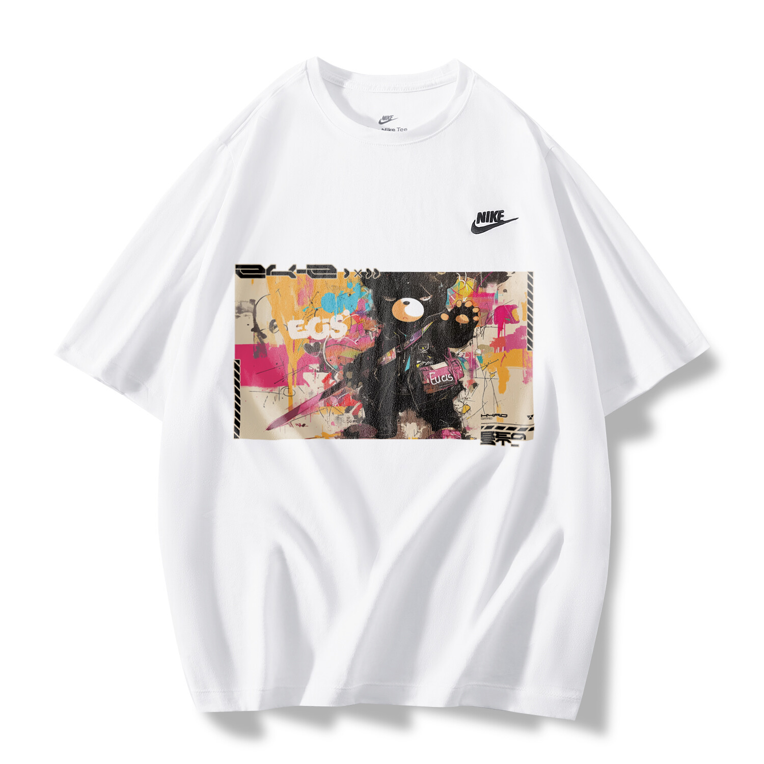 

Футболка унисекс белая Nike, белый