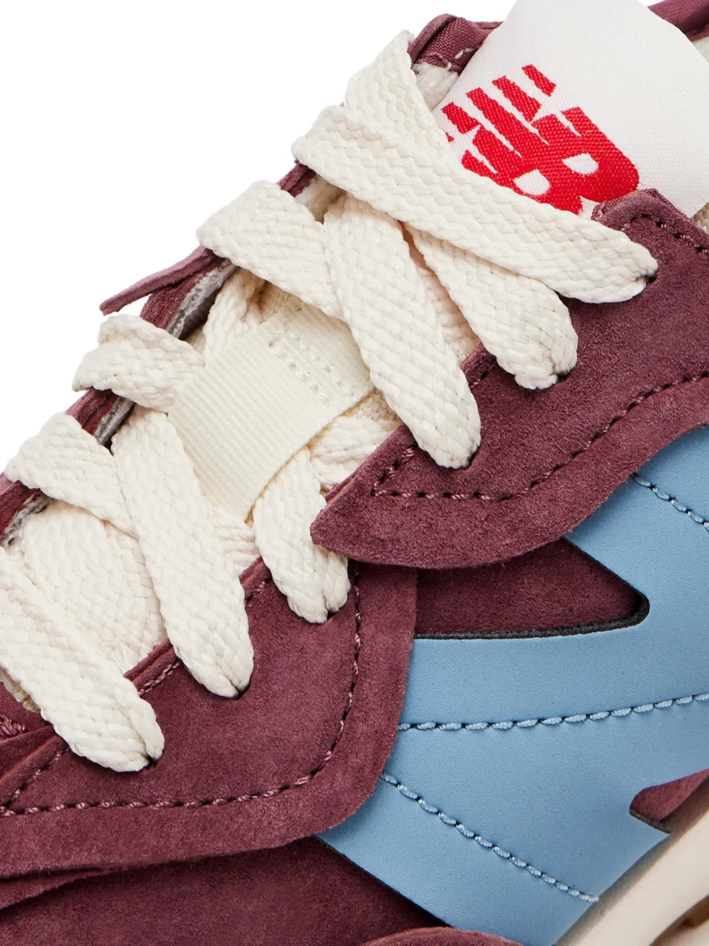 Кроссовки с контрастными вставками 327 New Balance, красный — фото 3