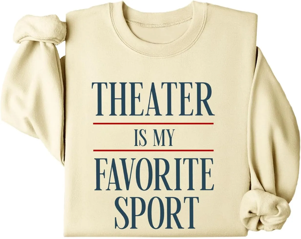 

Толстовка "Театр — мой любимый вид спорта", смешной подарок для студента-актера MQZUO