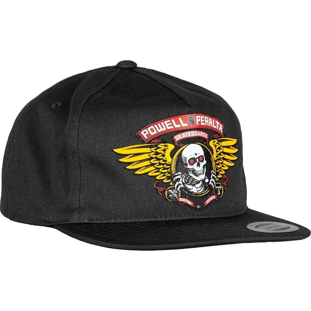 

Кепка Powell Peralta Winged ripper snapback, черный