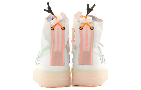 Кроссовки air force 1 высокие Nike, белый — фото 4