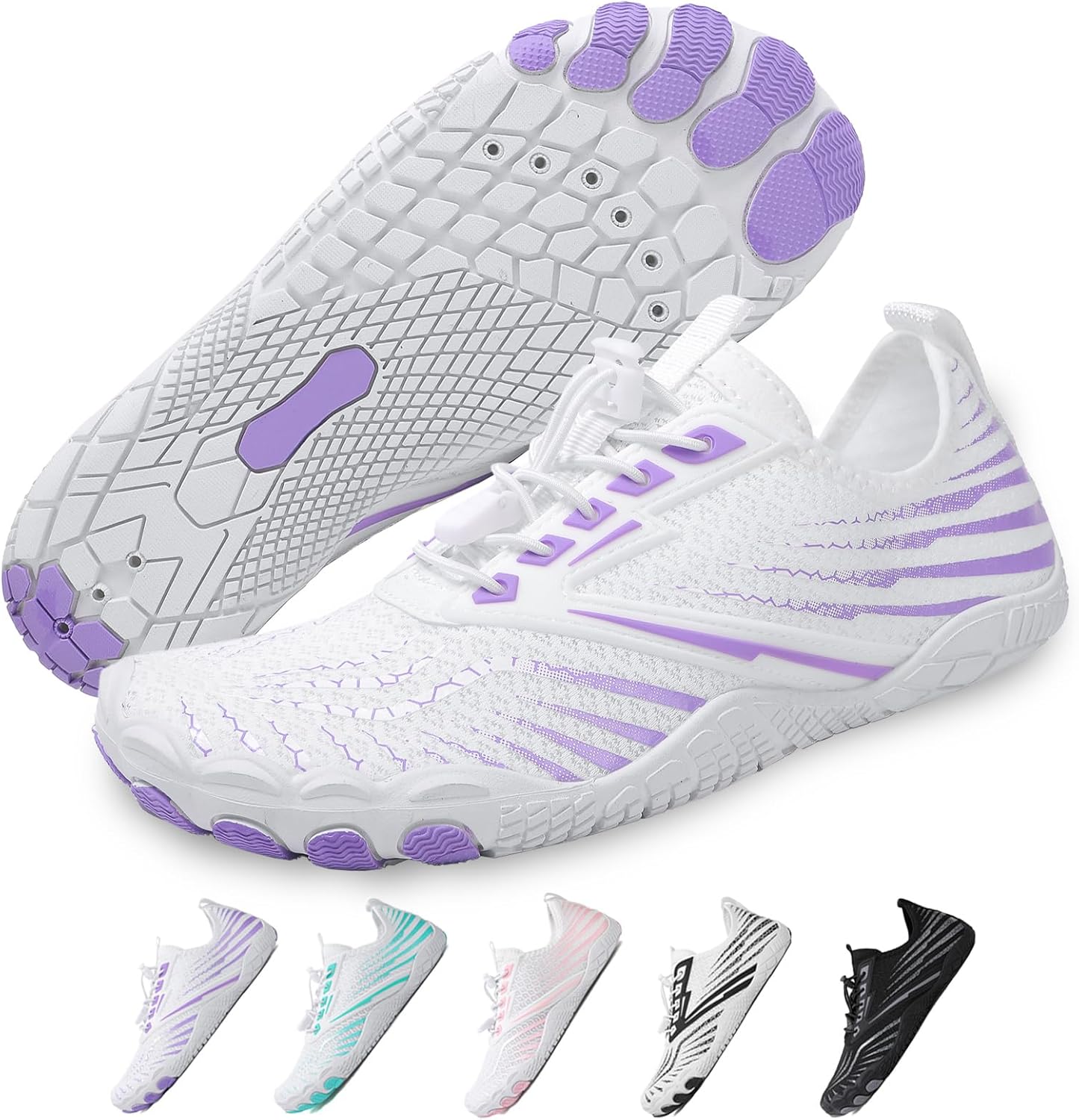 

Кроссовки для ходьбы для женщин и мужчин Feedmoo, фиолетовый