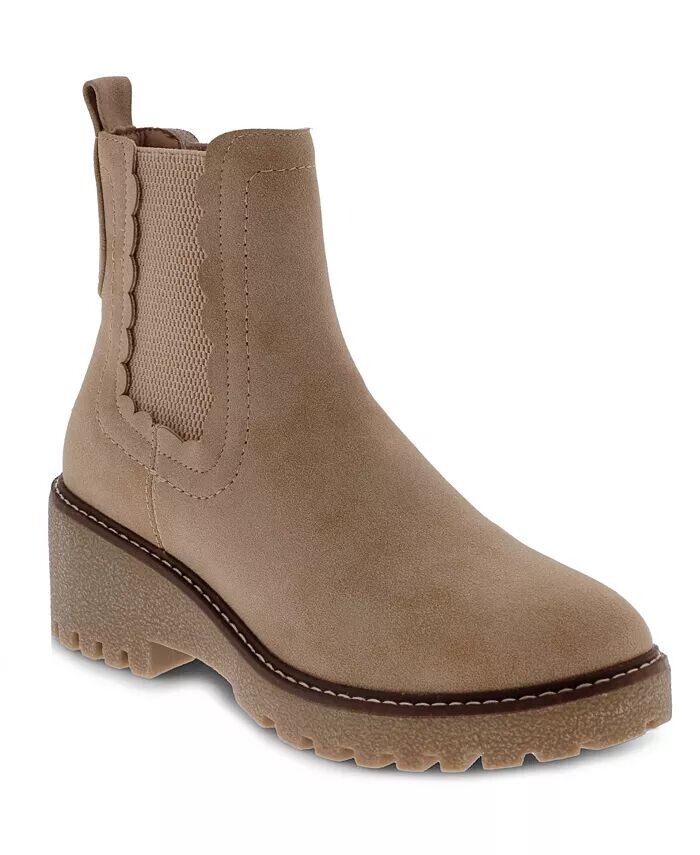 

Женские ботильоны челси Kellen Lug Sole MIA, бежевый