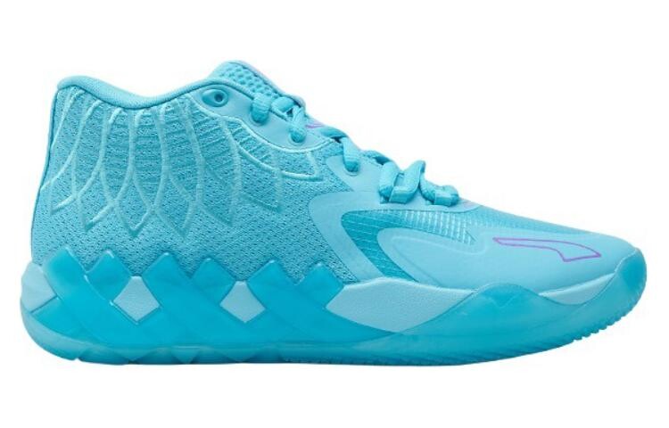 Puma MB.01 Vintage Баскетбольные кроссовки Мужские, Blue — фото 2