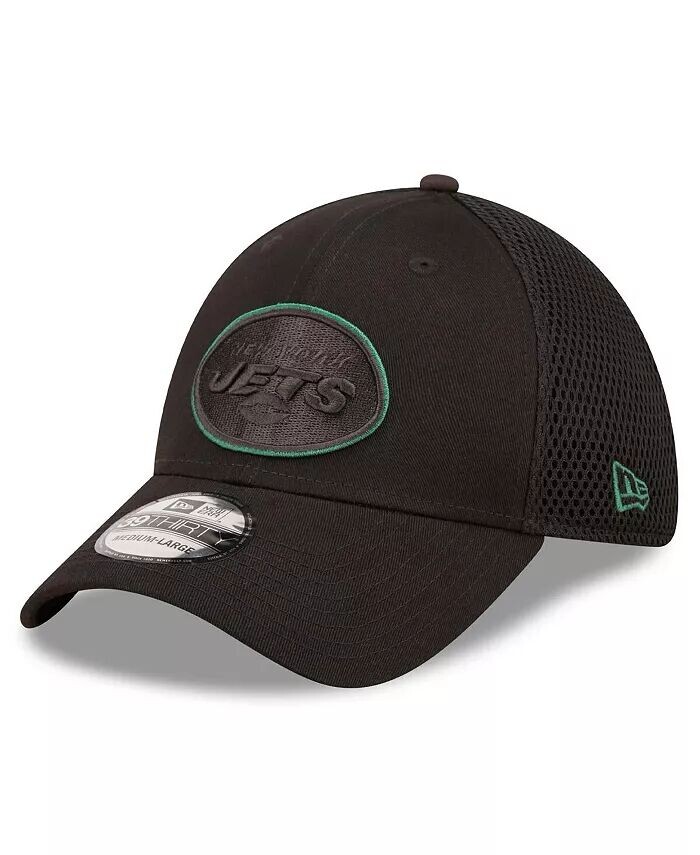 

Мужская черная бейсболка New York Jets Team Neo 39Thirty Flex New Era