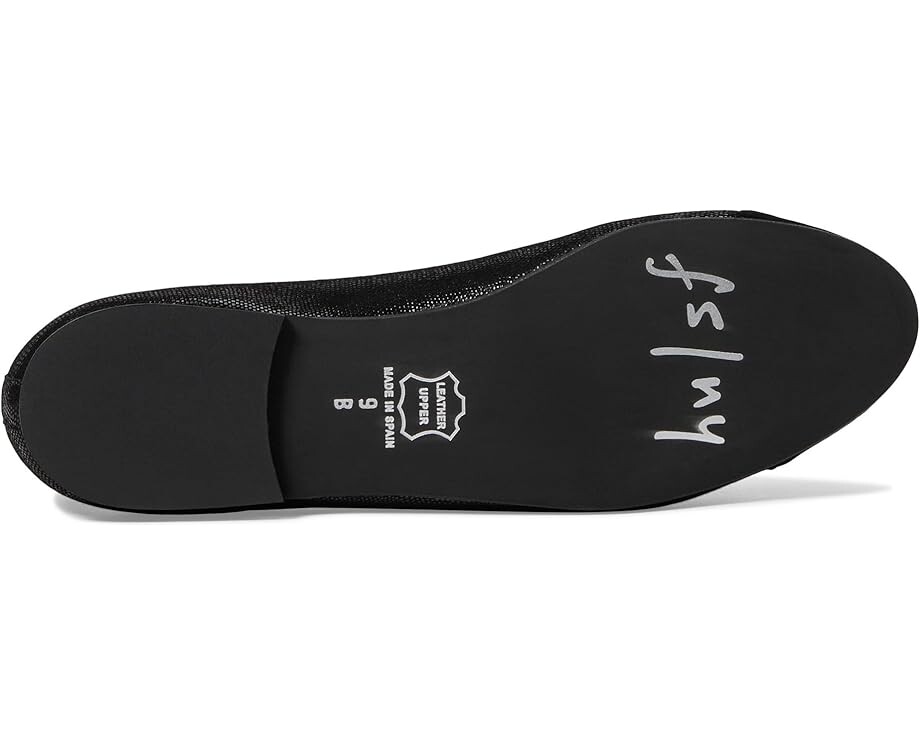 Туфли на плоской подошве French Sole Tiffany, цвет Black Mamba Suede — фото 3