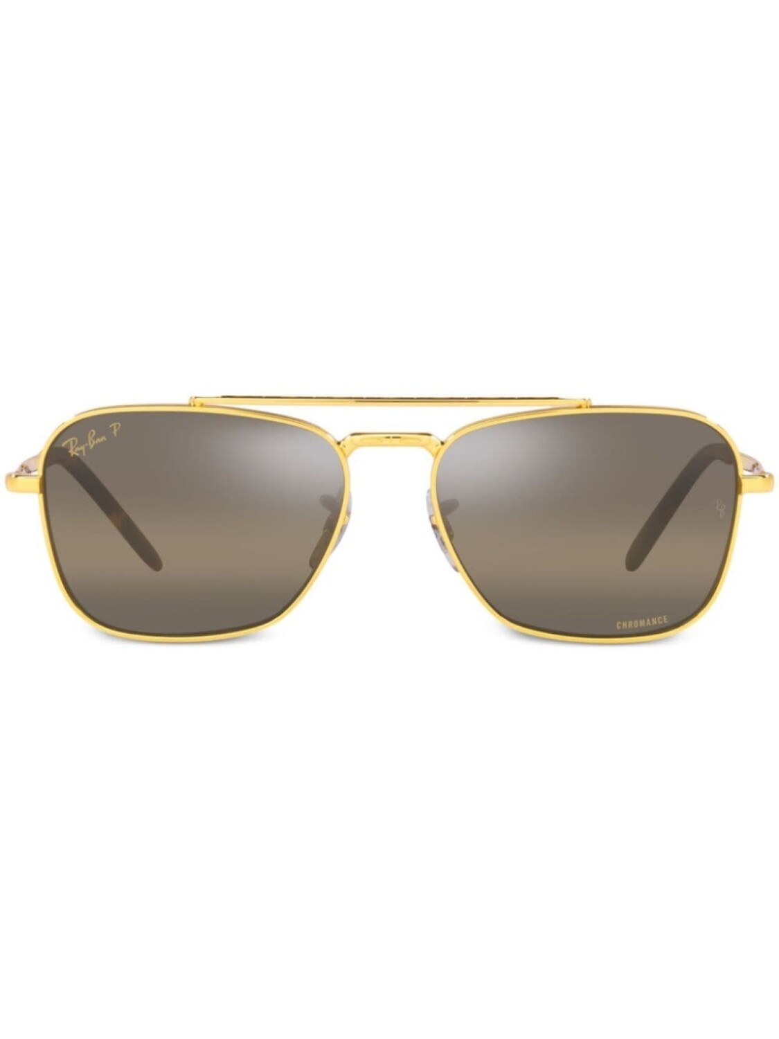 

Солнцезащитные очки New Caravam Ray-Ban, золотистый
