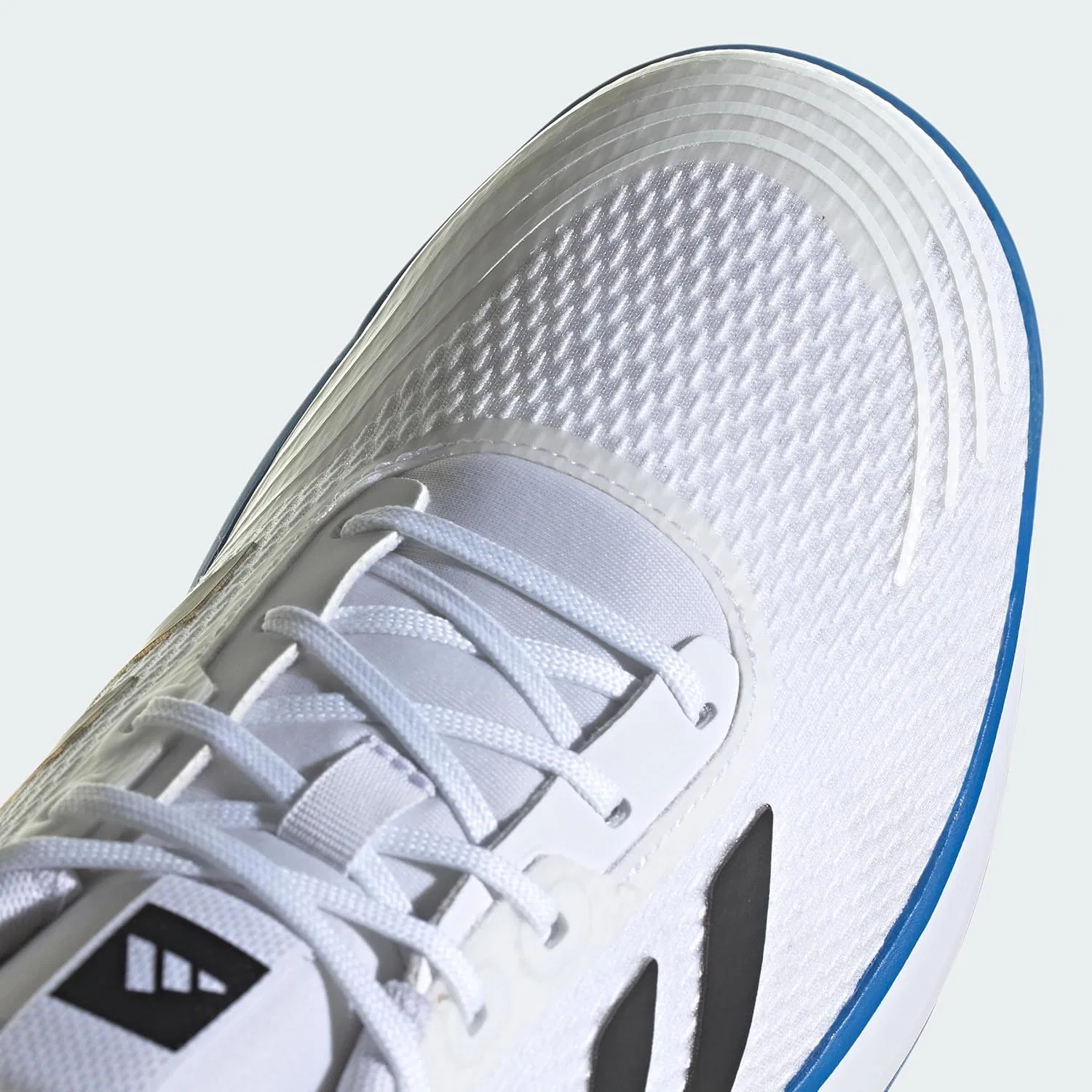 Волейбольные кроссовки Adidas Novaflight, Cloud White Core Black Bright Royal — фото 4