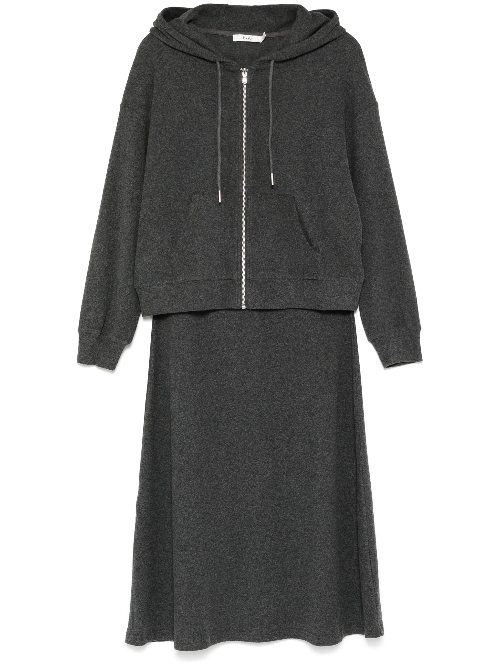 

Комплект из платья и худи B+Ab, серый