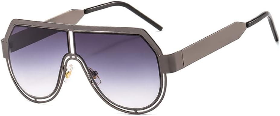 

Солнцезащитные очки с плоской верхней частью, большие женские солнцезащитные очки в стиле ретро, ​​мужские и женские большие очки с защитой от УФ-излучения UV400 LANGSER, 2