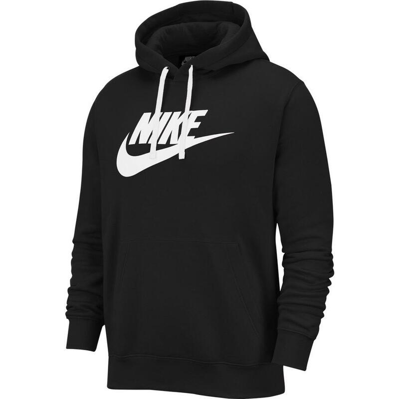 

Флисовая толстовка Nike Sportswear Club, черная, мужская, цвет negro