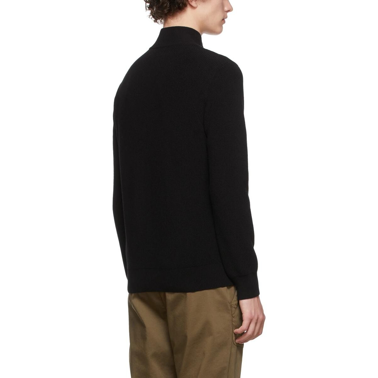 Толстовка Stone Island Men с нашивкой, черный — фото 4