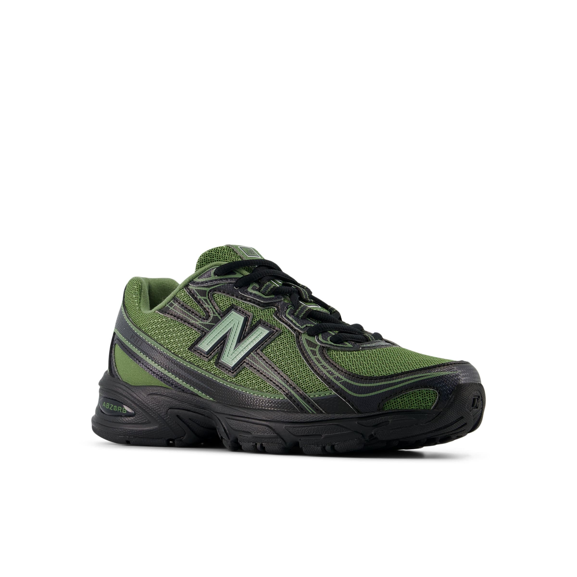 New balance Кроссовки '740 Lace' в зеленом цвете — фото 2