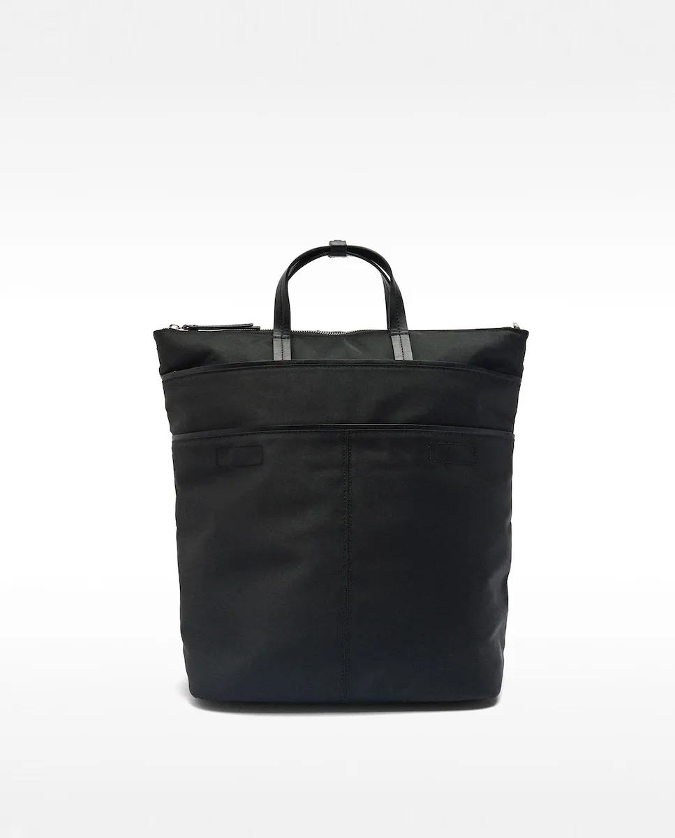 

Женский портфель для ноутбука 13 с застежкой-молнией Parfois, черный