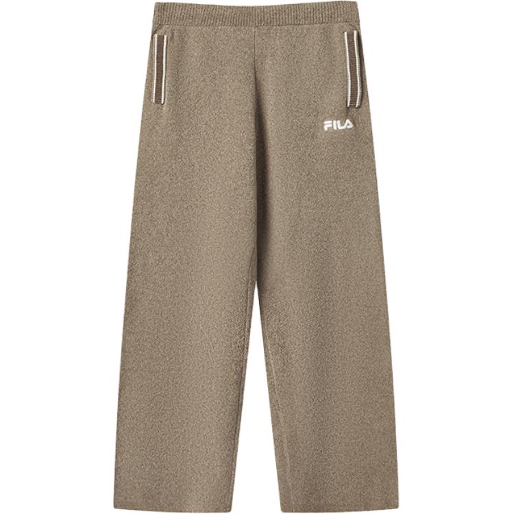 

FILA ORIGINALE вязаные спортивные штаны женские Bean Green Brown BN