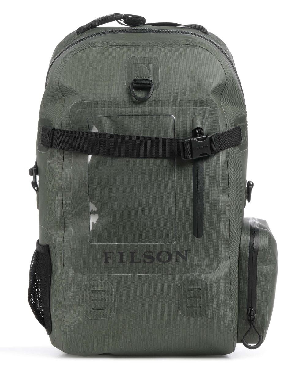 

Сухой рюкзак из нейлона Filson, зеленый