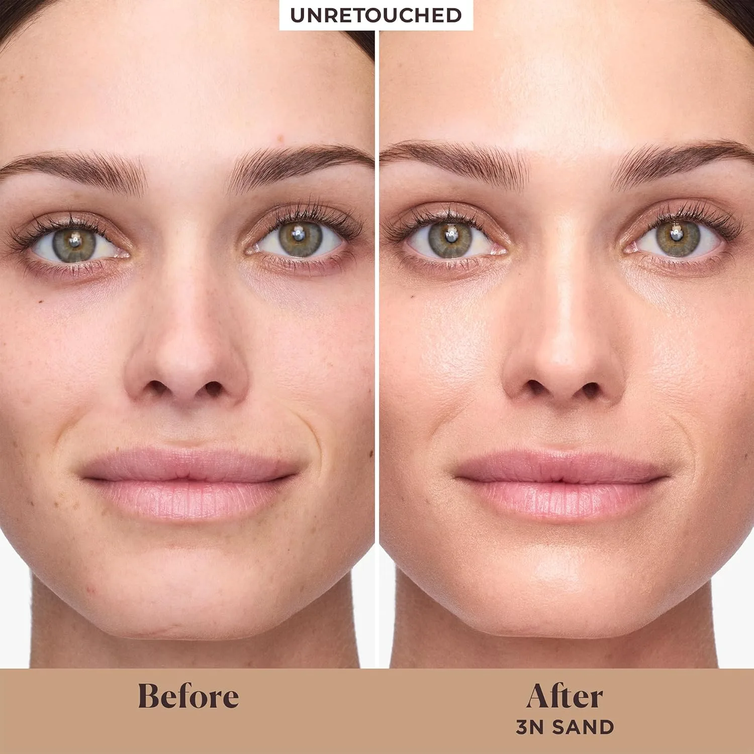 Laura Mercier Tinted Moisturizer Natural Dewy с SPF 30: 24-часовая гидратация, стойкое покрытие, легкий тонирующий эффект, сияющий финиш 14.18 г (мини), 3N Sand- Light Medium with neutral undertones — фото 2