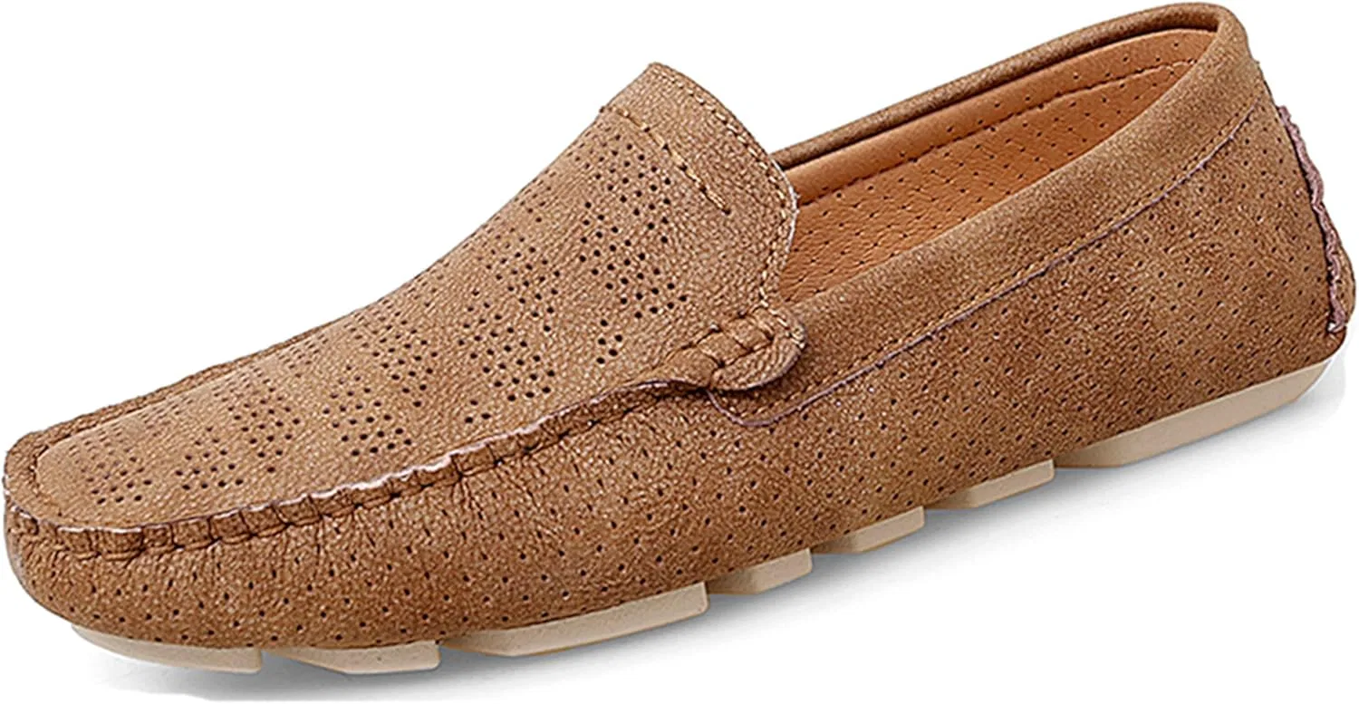 Мокасины повседневные дышащие Minishion, Brown