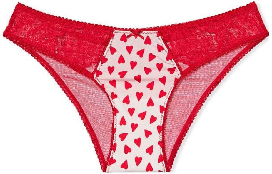 

Женские трусы Victoria's Secret, цвет 1 piece (red heart print)