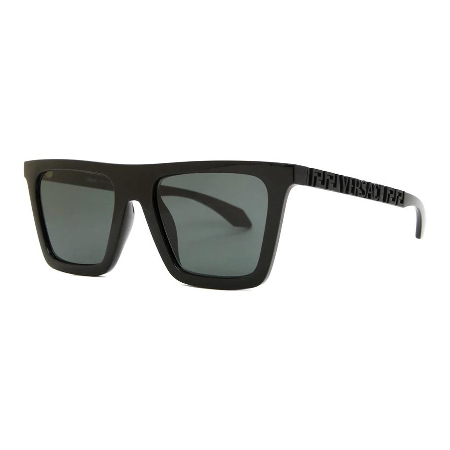 

VERSACE Греческие солнцезащитные очки квадратной формы Greca, Black