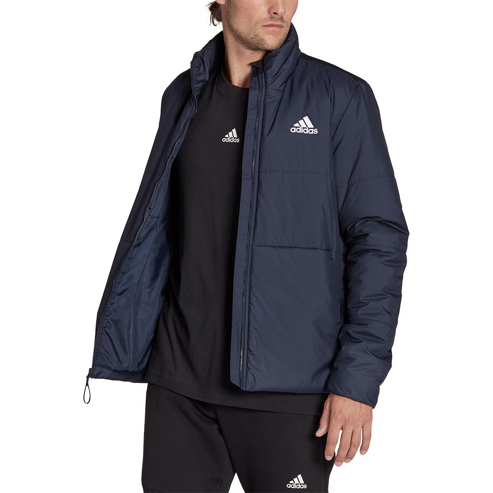 

Куртка adidas Basic 3 Stripes Insulated, синий