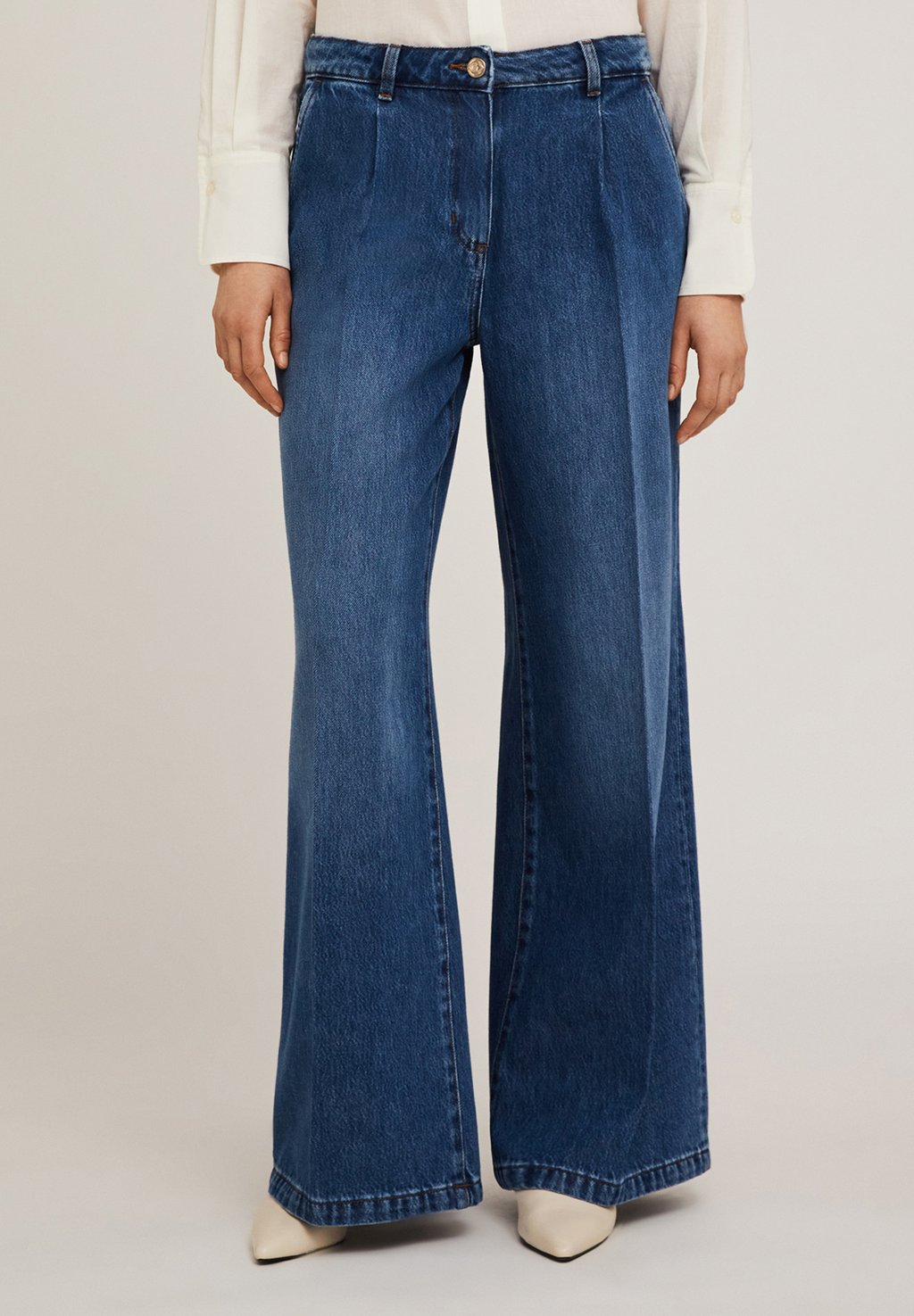 

Расклешенные джинсы WIDE SLOUCHY MISTO Motivi, синий