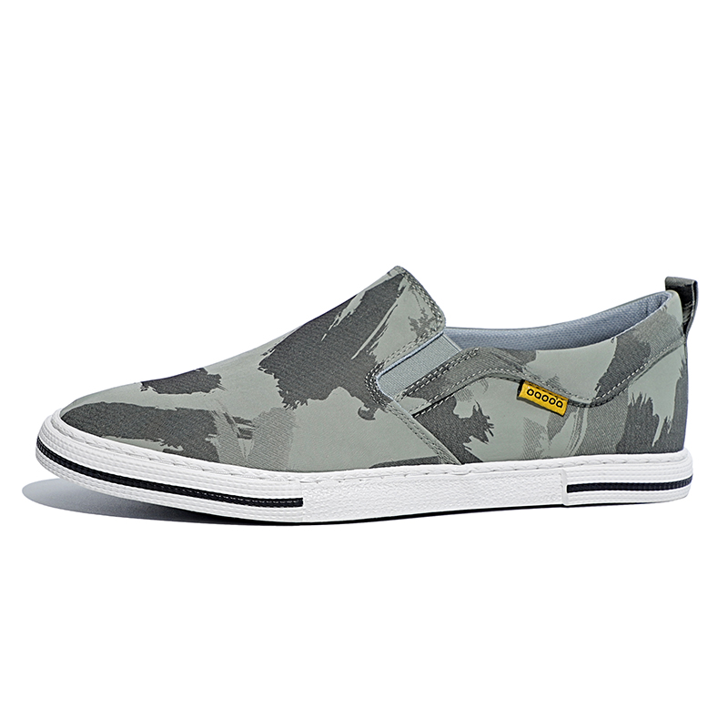 

Baoda Дышащие легкие мужские низкие кеды серо-зеленые, цвет Gray Green