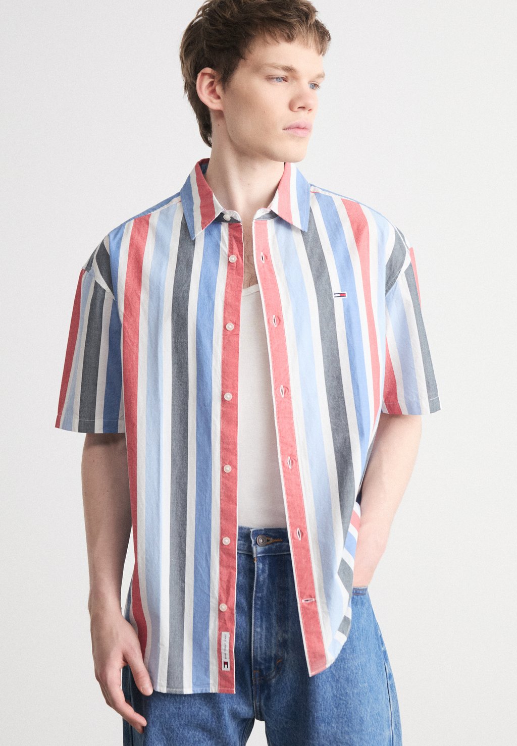 

Рубашка BOLD STRIPES SHIRT Tommy Hilfiger, синий