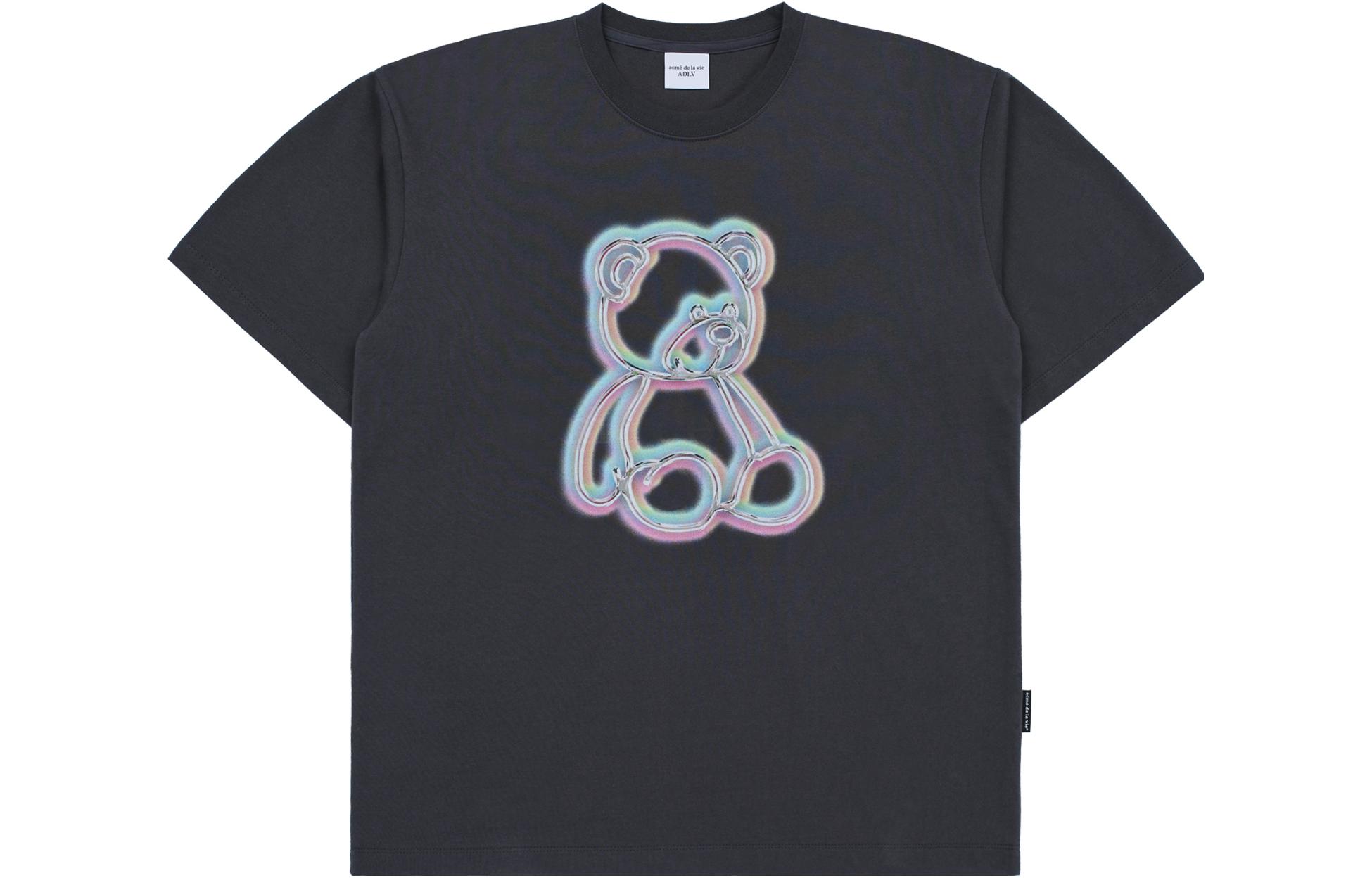 

Acme De La Vie Футболка ADLV унисекс черная, Черный, Acme De La Vie Футболка ADLV унисекс черная