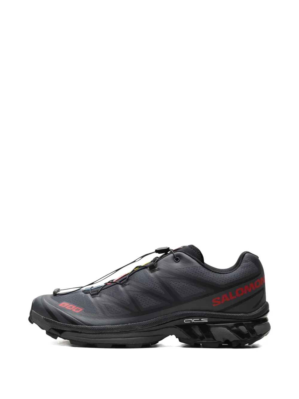 Кроссовки XT-6 "JJJJound - черный/огненно-красный" Salomon — фото 4