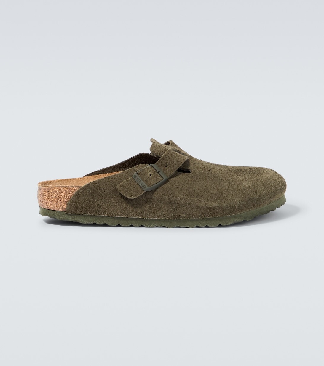 

Замшевые мюли Boston Birkenstock, зеленый