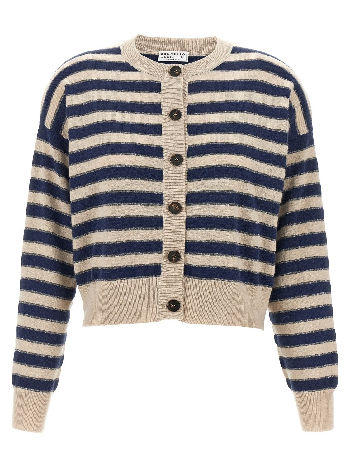 

Кардиган 'Sparkling Stripes' Brunello Cucinelli, мультиколор