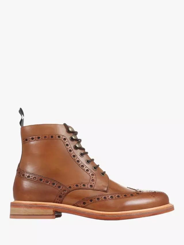 

Ботинки Jones Bootmaker Baker Street Leather Brogue Detailed, цвет tan