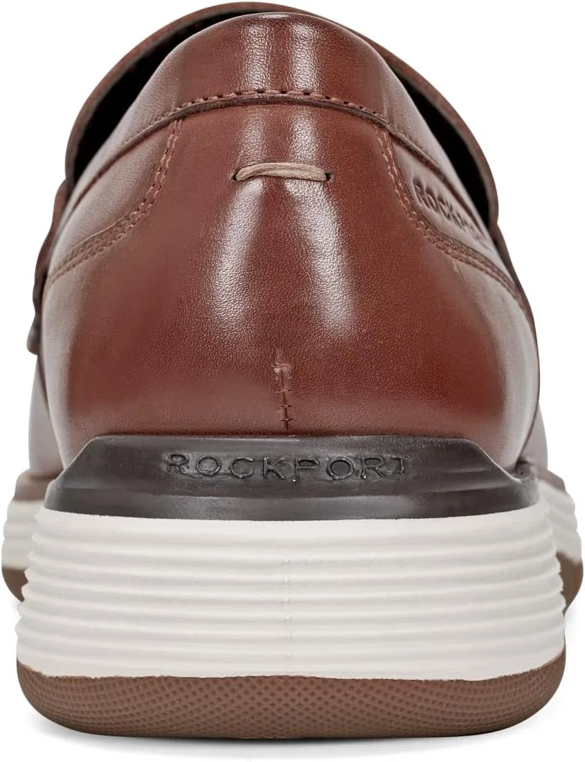 Мужские лоферы Rockport Liam Penny, Dark Natural Leather — фото 2