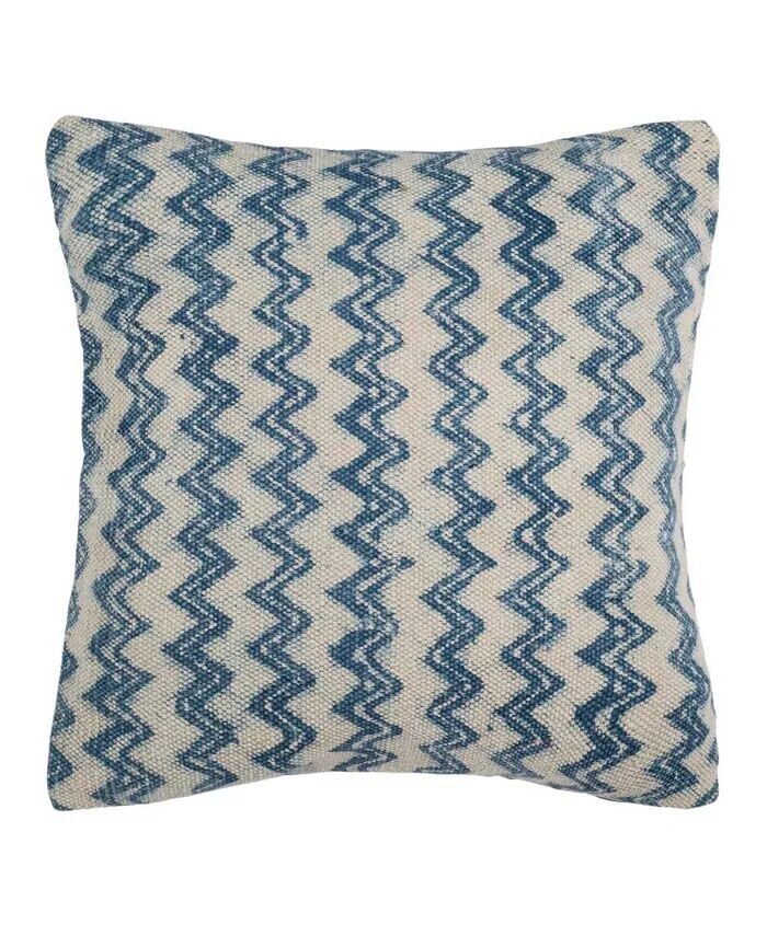 

Подушка Merly 18 x 18 дюймов Safavieh, синий