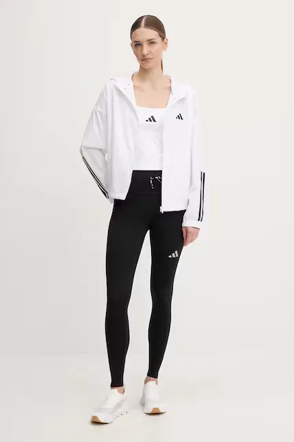 Куртка тренировочная ветрозащитная Hyperglam Windy Adidas Performance, белый — фото 2