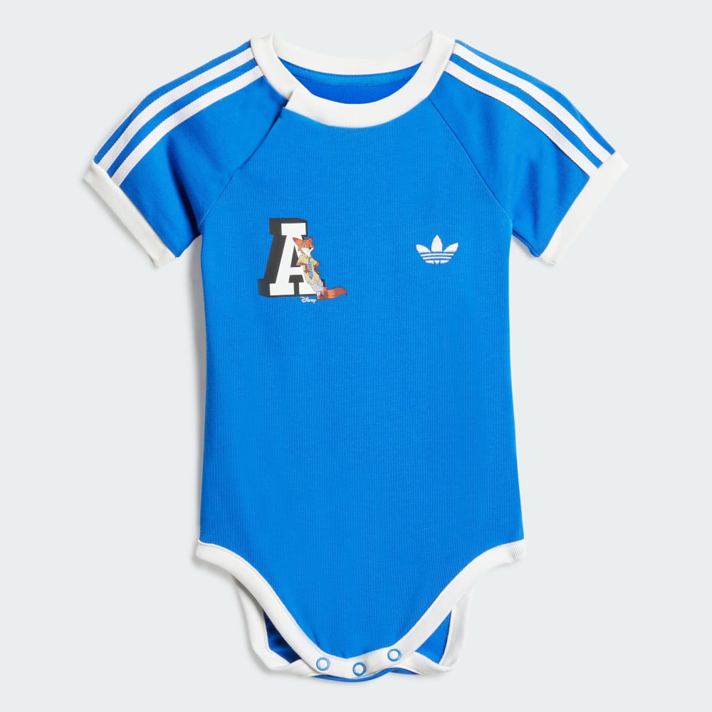 

Боди Adidas Disney 3-Stripes Bodysuit Kids, цвет Blue/White