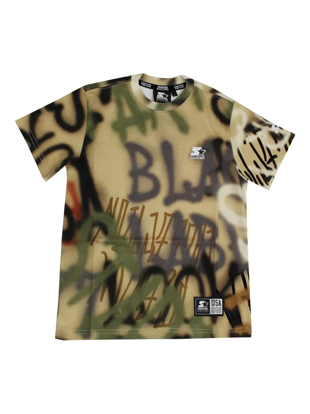 

Футболка с принтом Starter Kids, нейтральный