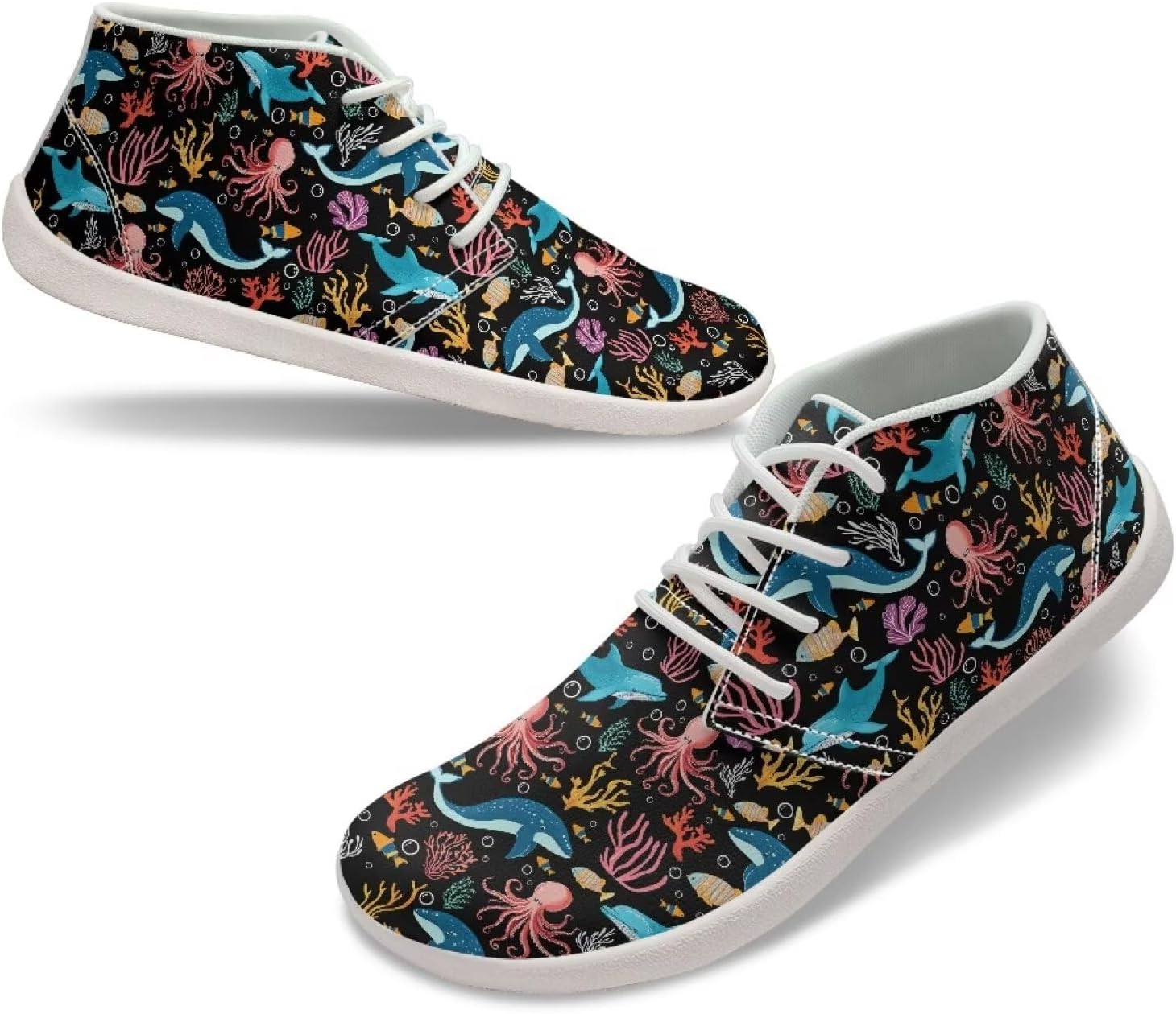 

Мужские босоножки с широкой носочной частью, легкие нескользящие прогулочные кроссовки, минималистичные кросс-тренеры с нулевым перепадом, белая подошва, размер 5-14 Qoiuvncy