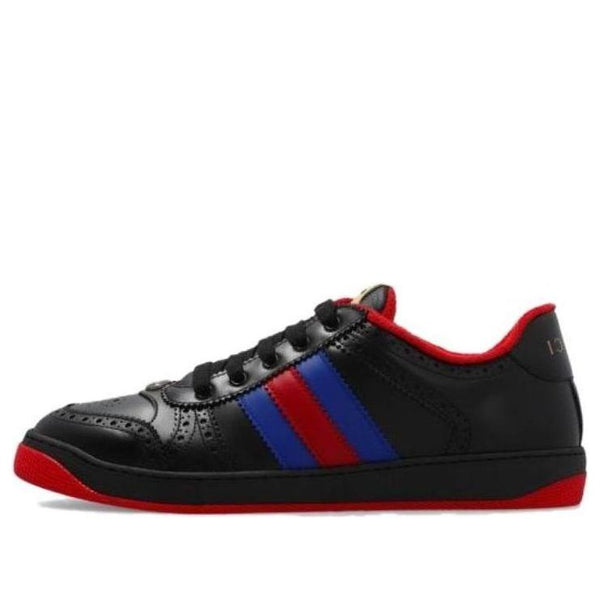 

Кроссовки screener low-top sneakers 'black blue red' Gucci, черный