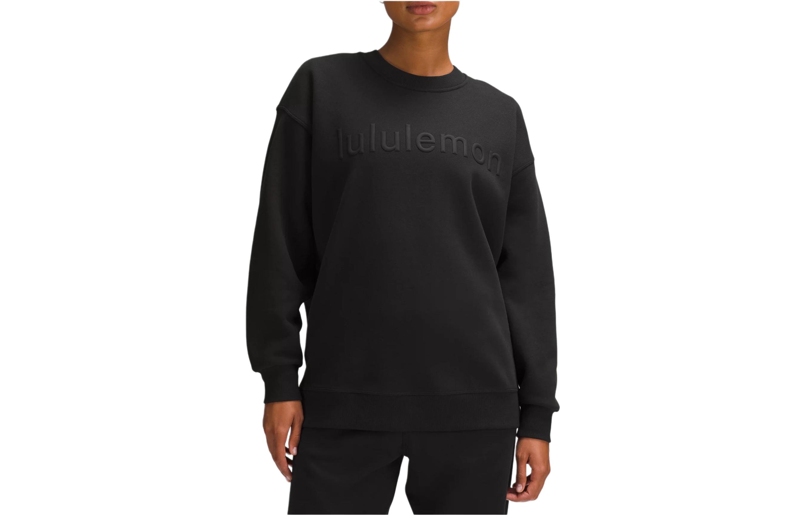 

Идеально просторный свитшот Women's Lululemon, черный/BLK