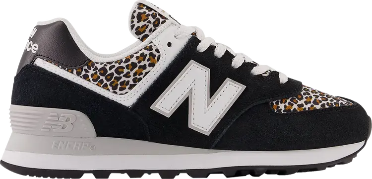 

Кроссовки Wmns 574 'Leopard', черный