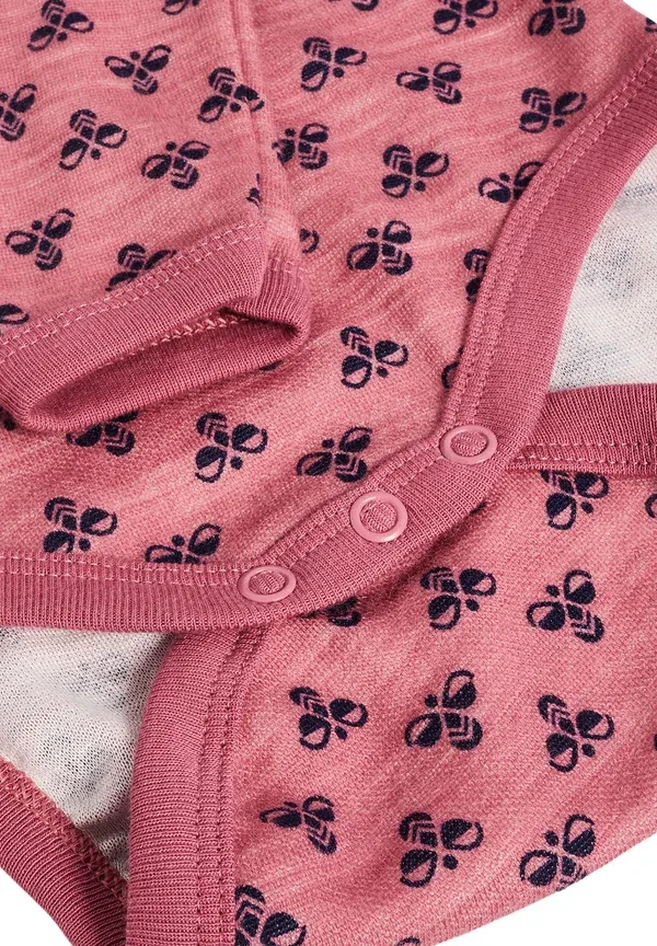 Футболка Hummel Bambo body, цвет деко роза — фото 3
