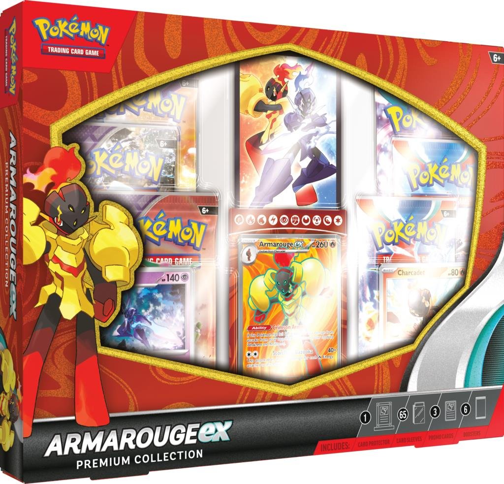 

Pokémon Tcg: Премиум-коллекция Armarouge Ex Pokemon