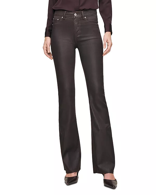 

Джинсы Bridget с высокой посадкой и покрытием InstaSculpt, шоколадного цвета. Dl1961, коричневый