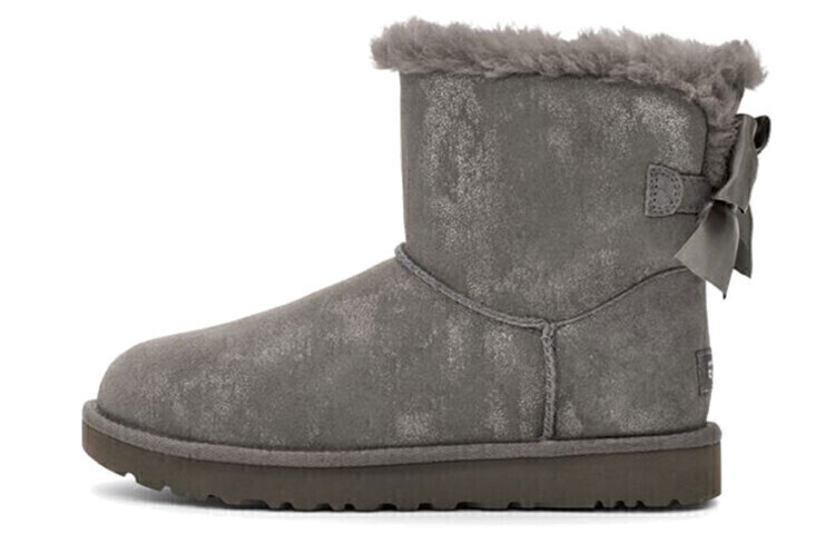 Угги UGG Mini Bailey Bow Glimmer Charcoal Women's