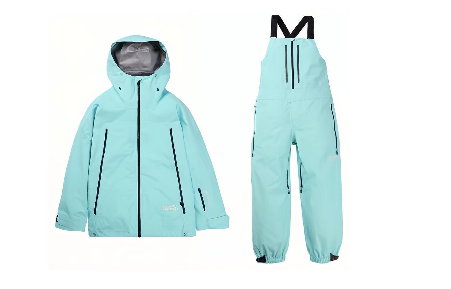 

BURTON Куртка MINE 77 Collection GORE-TEX 3L лыжный костюм унисекс светло-голубой